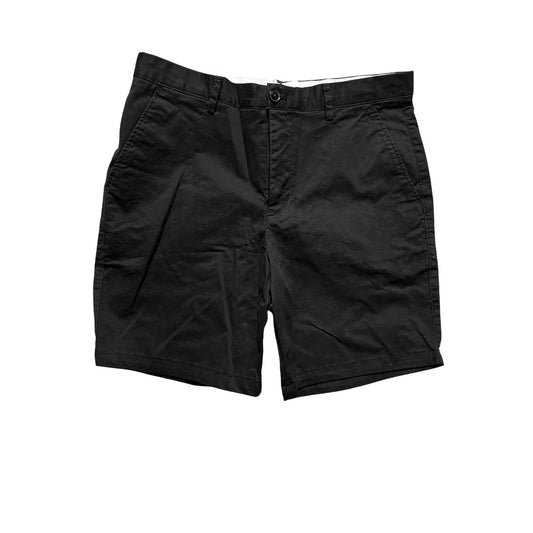 Calvin Klein Womens Black Chino Bermuda Shorts Size 31