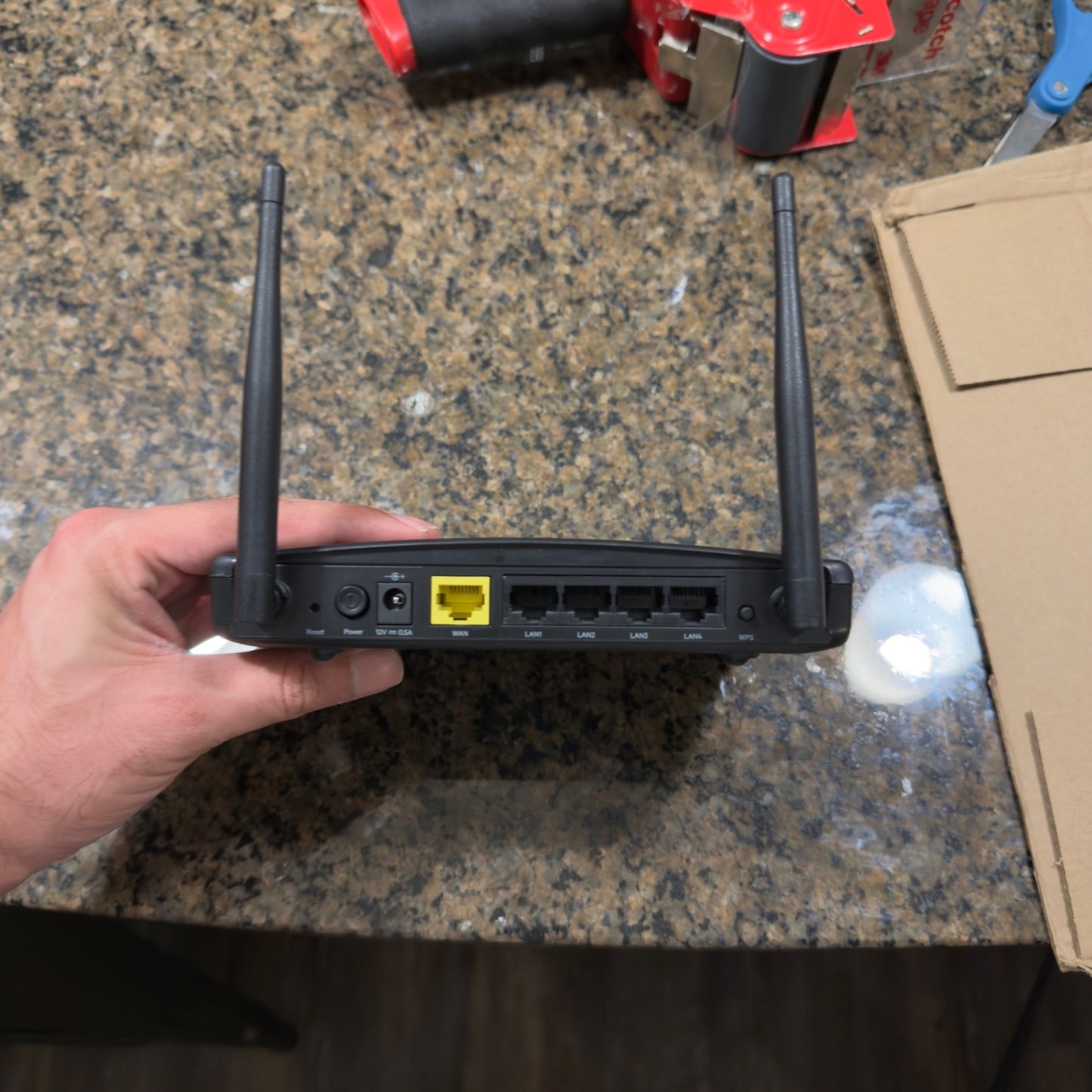 Belkin N300 Wi-Fi N Router F9K1007 Red Black Wireless Router