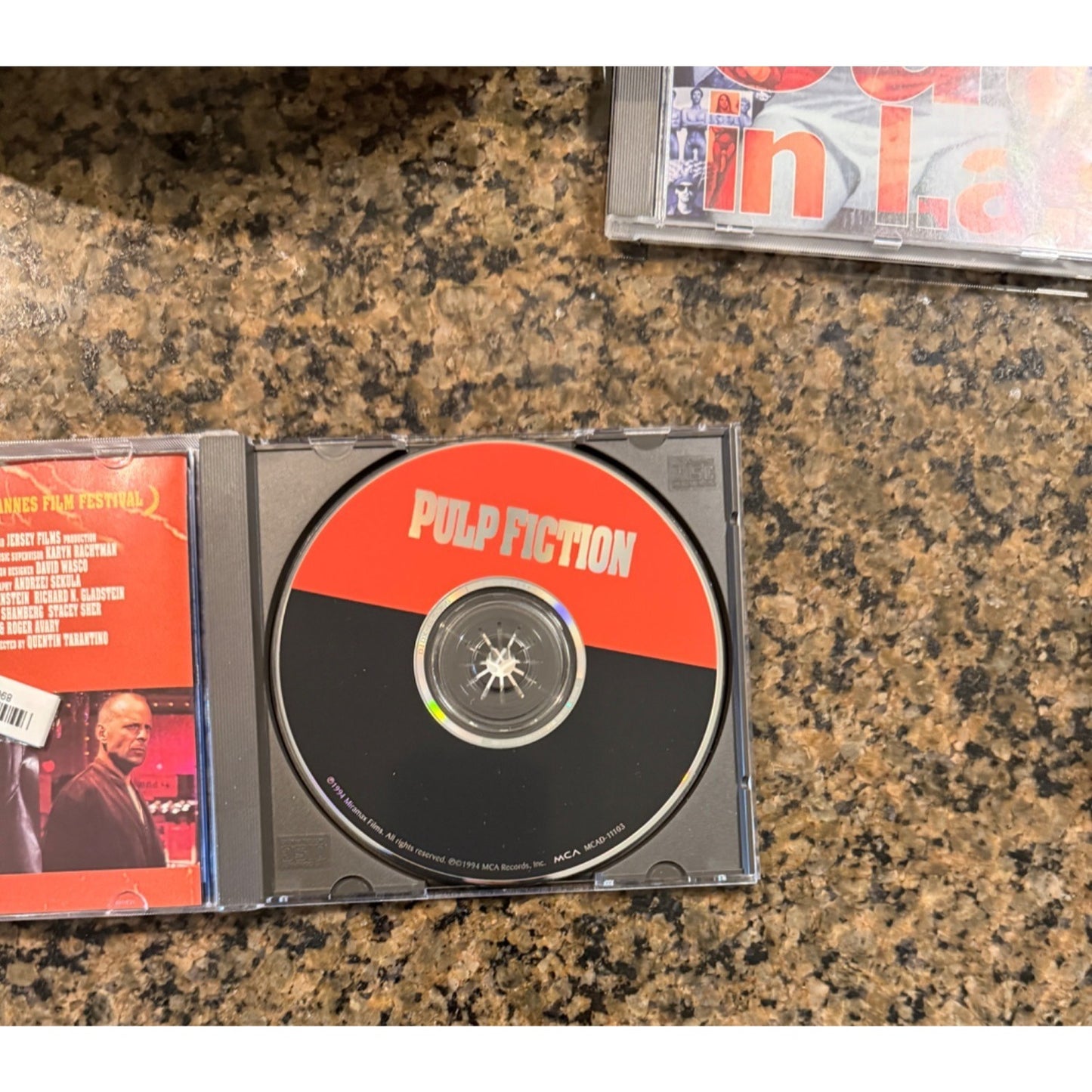 Pulp Fiction Music from the Motion Picture a Quentin Tarantino Film CD 90s Era
