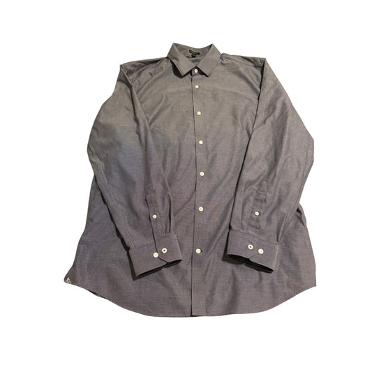 Banana Republic Men’s Gray Camden Fit Non-Iron Shirt – Size XL
