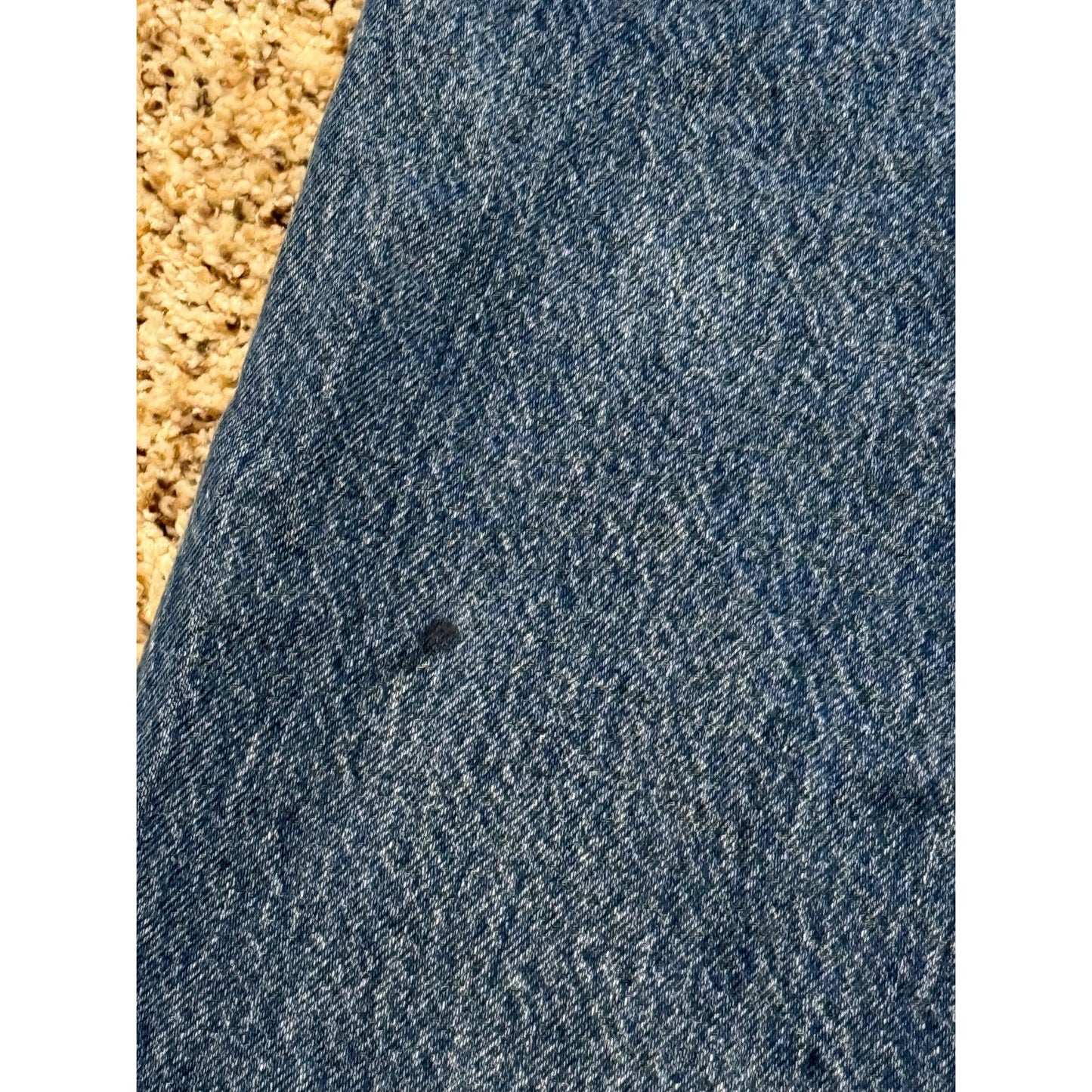 Vintage Levi's 501 Jeans Men's 35x32 Button Fly Blue Denim Two Horse Patch USA Style
