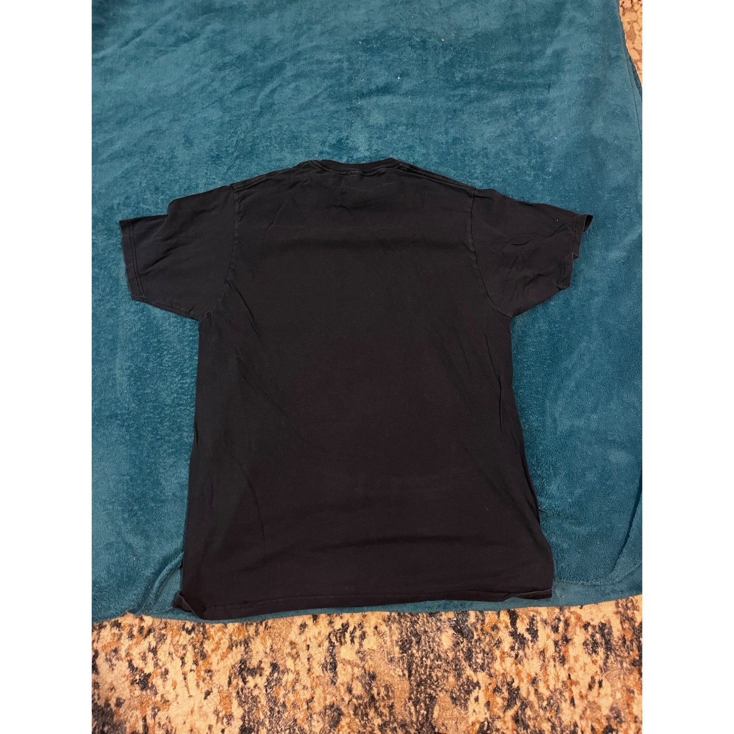 Rick & Morty Ripple Junction Adult Swim Short Sleeve Graphic Tee Black Size M