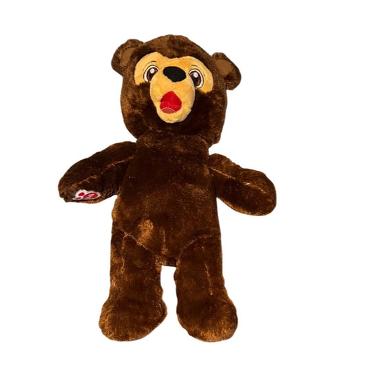 Brinley Build-A-Bear Workshop Plush Teddy Bear Brown Great Wolf Lodge BAB 16” Retired