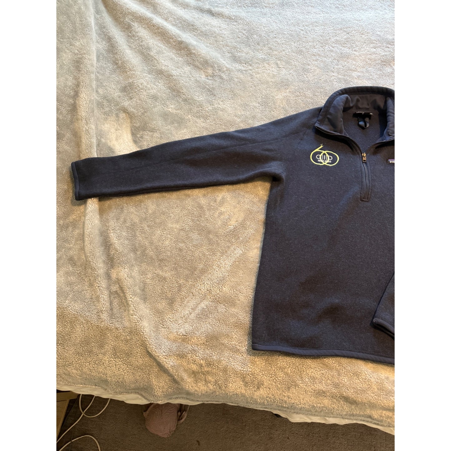 Patagonia Women’s Fleece Better Sweater Navy Blue 1/4 Zip – Size M