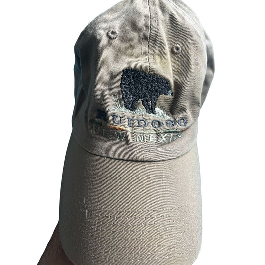 Ruidoso New Mexico Dad Baseball Cap Adjustable Beige