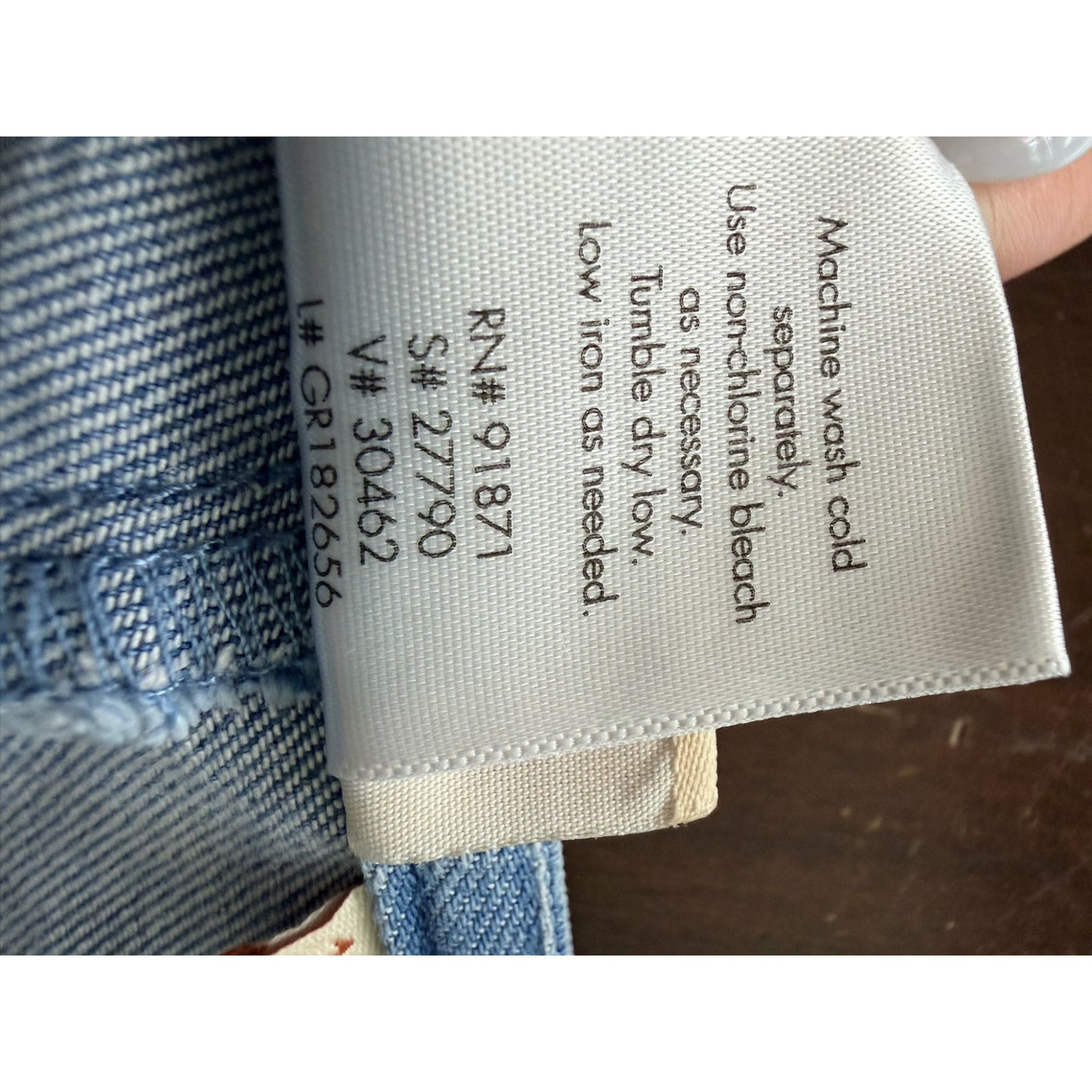 Marc Thompson Women's Jeans 10P Petite Light Wash Wide Leg Flare Stretch