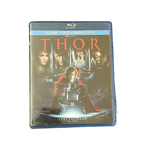 Thor Marvel Blu-ray DVD 2011 (2-Disc Set) Chris Hemsworth