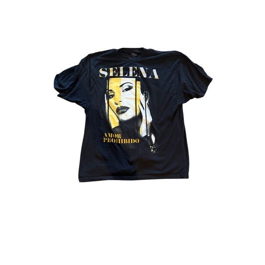 Official Selena Merchandise Black Short Sleeve T-shirt Size 3X