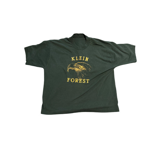 Klein Forest Eagle Short Sleeve Green T-shirt Size S