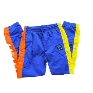Nike Air Jordan DNA HBR Woven Sweatpants Youth XL (13-15) Blue Orange Yellow