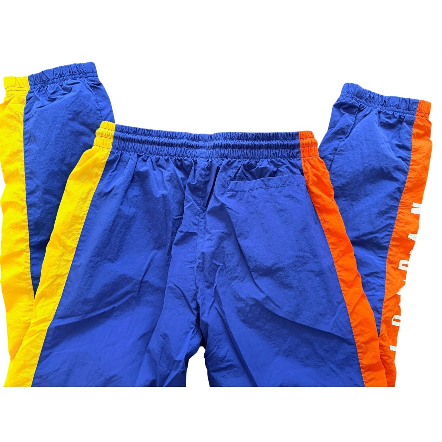 Nike Air Jordan DNA HBR Woven Sweatpants Youth XL (13-15) Blue Orange Yellow