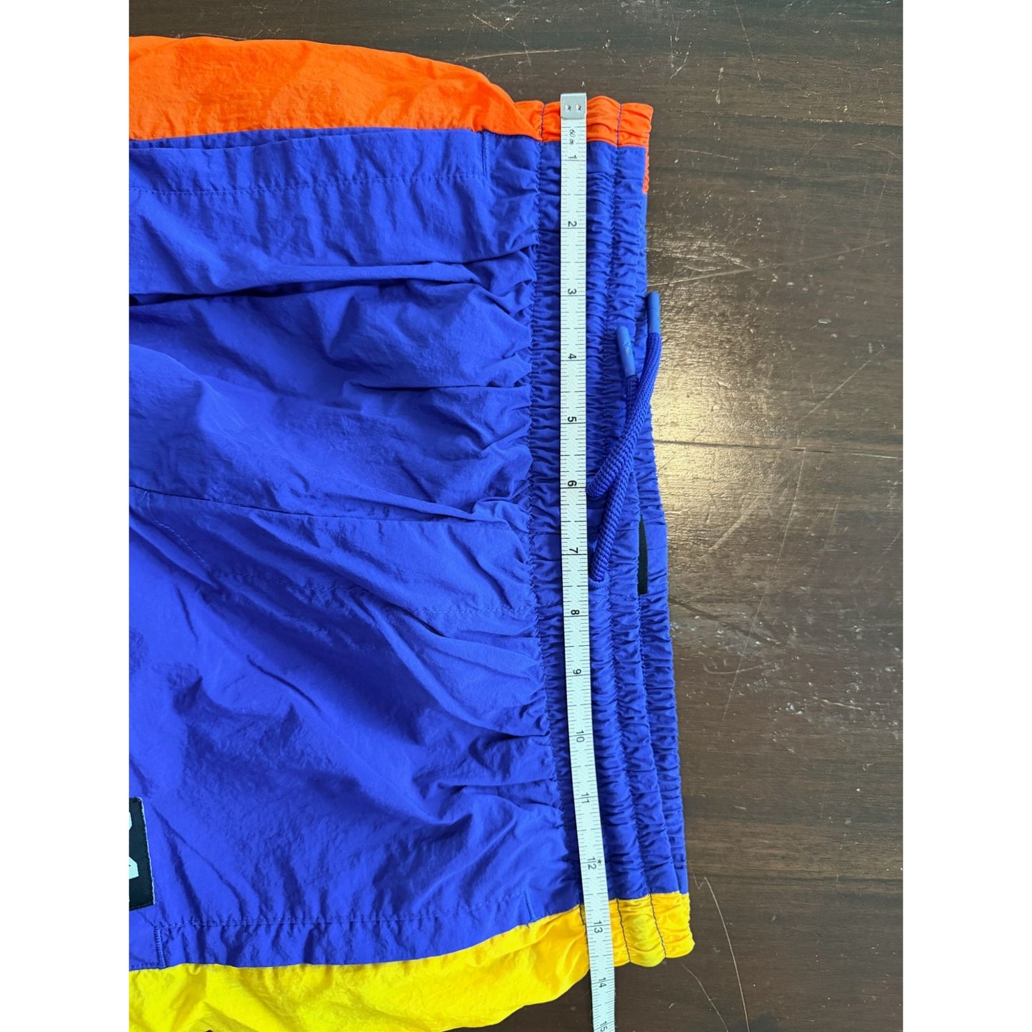 Nike Air Jordan DNA HBR Woven Sweatpants Youth XL (13-15) Blue Orange Yellow