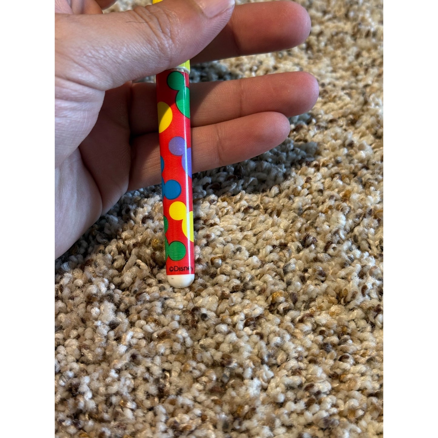 Vintage Disney Mickey Mouse Pentech Ballpoint Pen Collectible 1990s Black Ink
