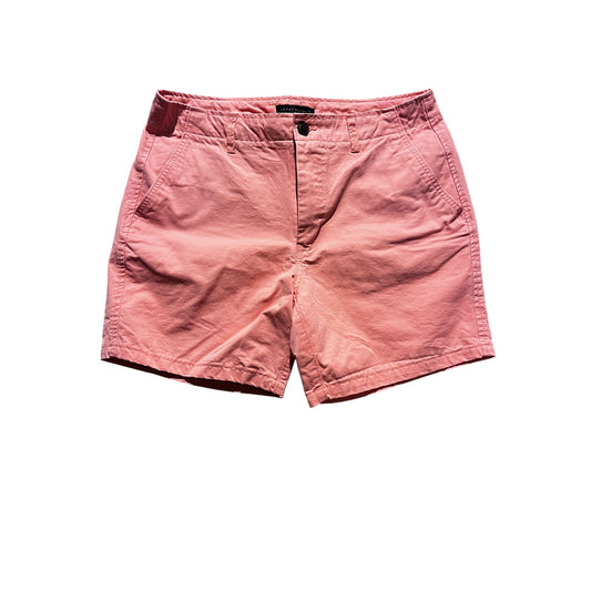 Aeropostale Womens Pink Bermuda Chino Shorts Size 32