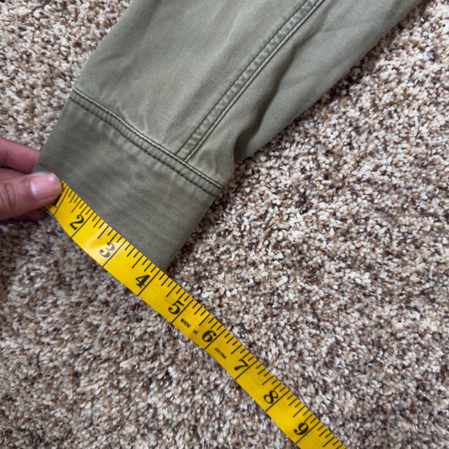 Abercrombie & Fitch Military Field Jacket Women's XS Green Utility Coat