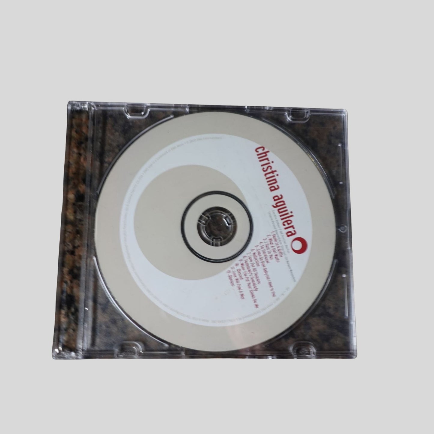 Christina Aguilera Self Titled 1999 Audio CD Pop R&B Debut Album