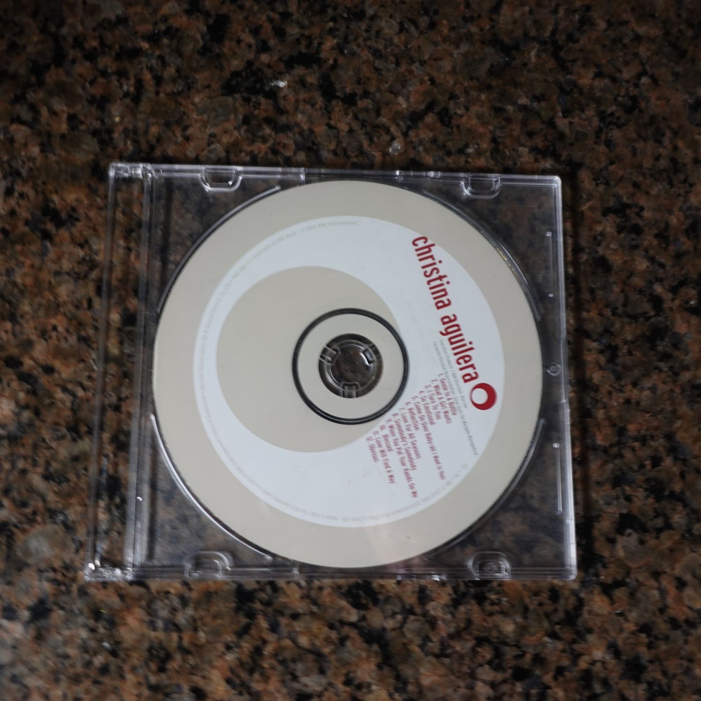 Christina Aguilera Self Titled 1999 Audio CD Pop R&B Debut Album