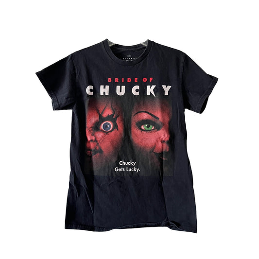 Bride of Chucky Ripple Junction Black Short Sleeve Tshirt Size S